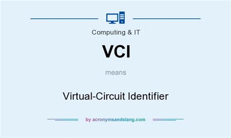 what does vci mean|VCI .